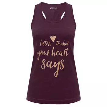 YOGISTAR йога-борцовка Слушай... - ягода/медь, фиолетовый