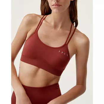 YOGISTAR Yoga Bolster Yin Plus - круглый, Бордо