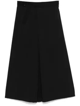 Yohji Yamamoto брюки с заниженным шаговым швом, черный