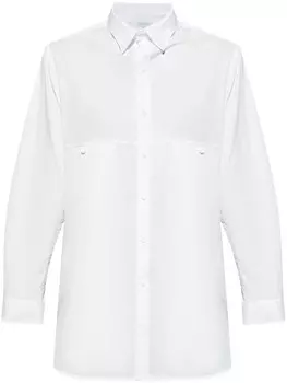 Yohji Yamamoto хлопковая рубашка, белый