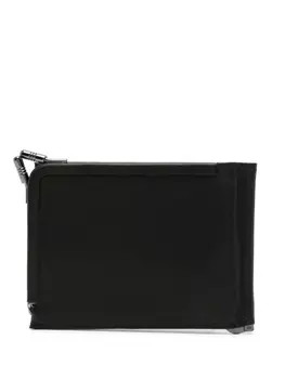 Yohji Yamamoto кошелек с тисненым логотипом, черный