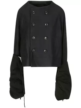 Yohji Yamamoto r-короткая куртка, синий