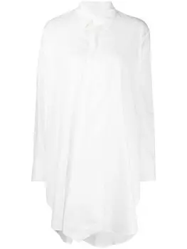 Yohji Yamamoto рубашка оверсайз, белый