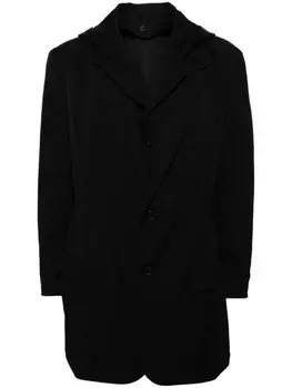 Yohji Yamamoto шерстяной пиджак, черный