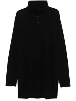 Yohji Yamamoto шерстяной свитер, черный