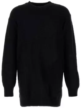 Yohji Yamamoto свитер оверсайз, черный