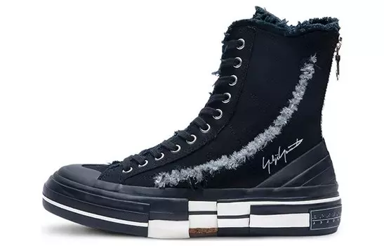 Yohji Yamamoto X Скейтбординг Кроссовки Унисекс Высокий Черный Xvessel