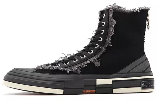 Yohji Yamamoto X Скейтбординг Кроссовки Унисекс Высокий Черный Xvessel