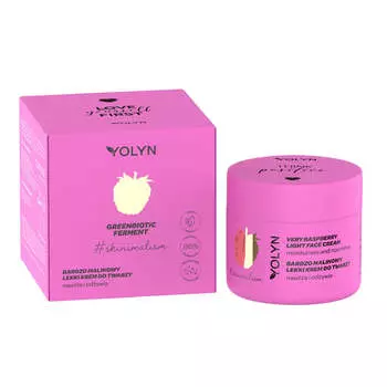 Yolyn Крем для лица увлажняющий Greenbiotic Ferment Very Raspberry 50мл