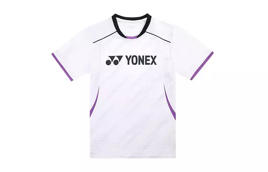 YONEX Футболка с рукавами, женская, белая