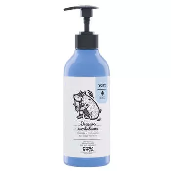 Yope Натуральный регенерирующий гель для душа Сандаловое дерево Шафран и Пачули 400мл