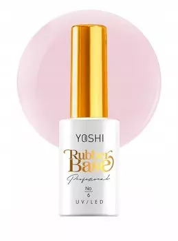 Yoshi Rubber Base No. 6 Hybrid Manicure 10 мл