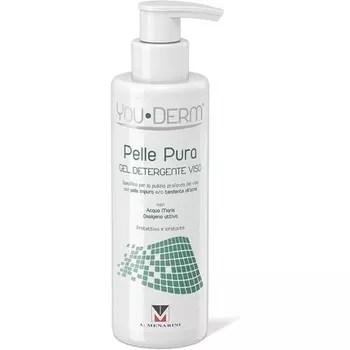 You-Derm Skin Pure Очищающий гель для лица 100мл Menarini