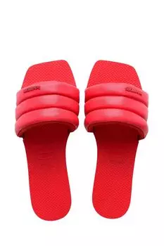 You Milan черные сандалии Havaianas, красный