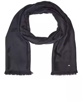 YSL шарф Saint Laurent, черный