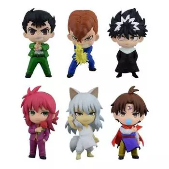 Yu yu hakusho - набор из 6 фигурок 5см Good Smile Company