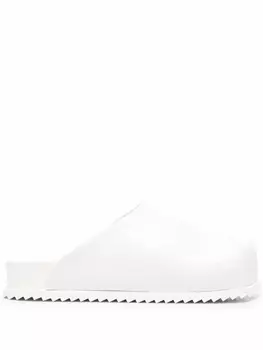 YUME YUME шлепанцы на массивной подошве, белый