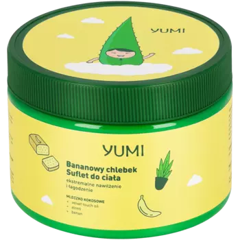 Yumi Суфле для тела с банановым хлебом, 300 мл