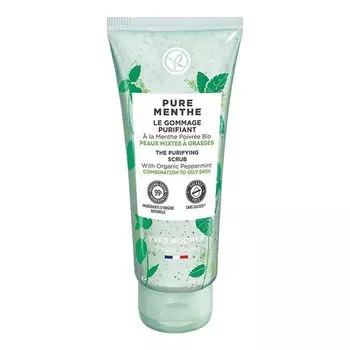 Yves Rocher Pure Menthe Очищающий скраб для лица Yves Rocher, 75 мл