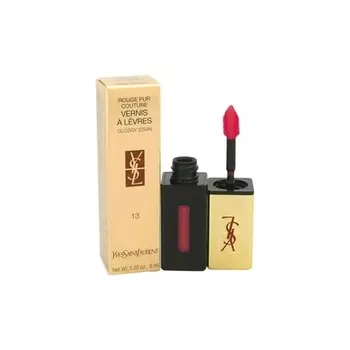 Yves Saint Laurent Rouge Pur Couture Vernis A Levres Glossy Stain 13 Rose Tempura 0,2 жидких унции, Revlon
