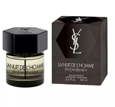 Yves Saint Laurent Туалетная вода спрей La Nuit De L'Homme 60мл