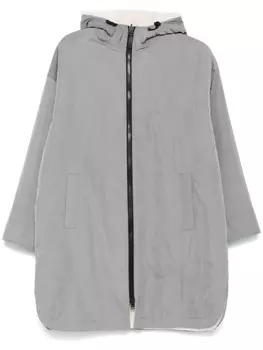 Yves Salomon двустороннее пальто, серый