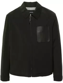 Yves Salomon куртка с классическим воротником, коричневый