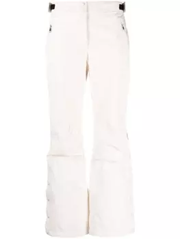 Yves Salomon непромокаемые лыжные брюки, белый