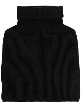 Yves Salomon шерстяной снуд, черный