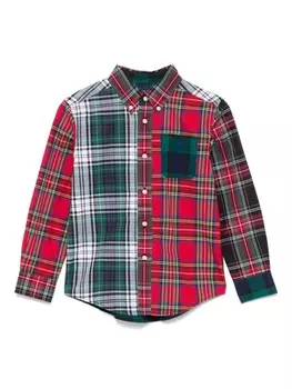 Забавная футболка Ralph Lauren Kids, красный