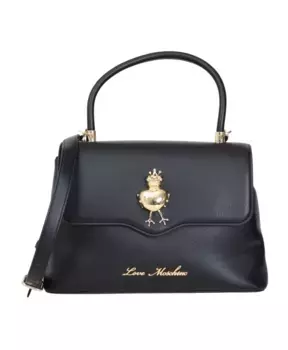 Забавная любовная сумочка Love Moschino, черный