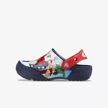 Забавные лабораторные тапочки Crocs, синий