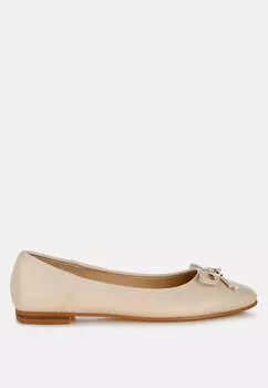 Зачарованные повседневные балетки из искусственной кожи London Rag, бежевый