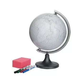 Зачем, научная игрушка Контурный глобус ZACHEM