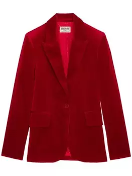 Zadig&Voltaire блейзер цвета вави, красный