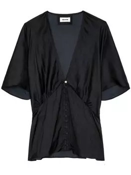 Zadig&Voltaire блузка Тодри, черный