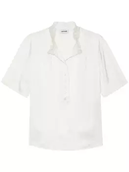 Zadig&Voltaire блузка Topher, белый