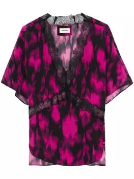 Zadig&Voltaire блузка Tzar, черный