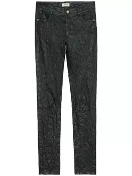 Zadig&Voltaire брюки флам, зеленый