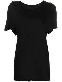 Zadig&Voltaire декорированный топ, черный