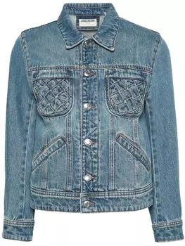 Zadig&Voltaire джинсовая куртка Kioka, синий