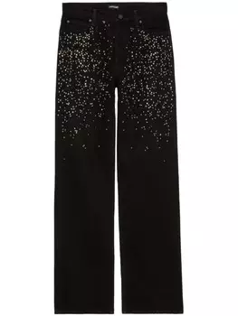 Zadig&Voltaire джинсы The Stevie Crystal 90s Loose, черный