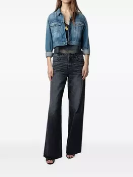 Zadig&Voltaire джинсы Whitney Wide, черный