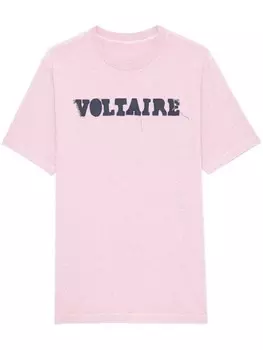 Zadig&Voltaire футболка Эдвина, розовый