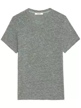 Zadig&Voltaire футболка с графическим принтом, зеленый