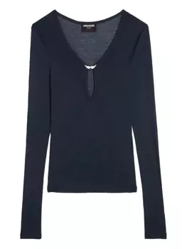 Zadig&Voltaire футболка Tina, синий