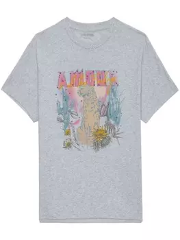 Zadig&Voltaire футболка Томмер, серый