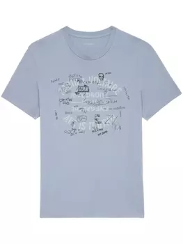 Zadig&Voltaire футболка Tommy, синий