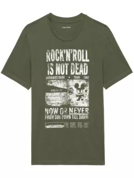 Zadig&Voltaire футболка Tommy, зеленый