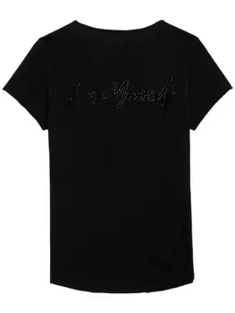 Zadig&Voltaire футболка Тунис, черный